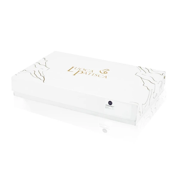 BASKILI SATEN ÇİFT KİŞİLİK NEVRESİM TAKIMI SIRIUS - Resim 5