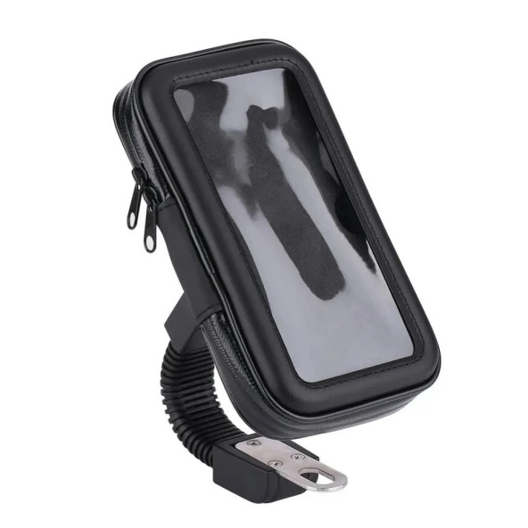 TelefonTutucu MotosikletDeriFermuarlı 18x10CM