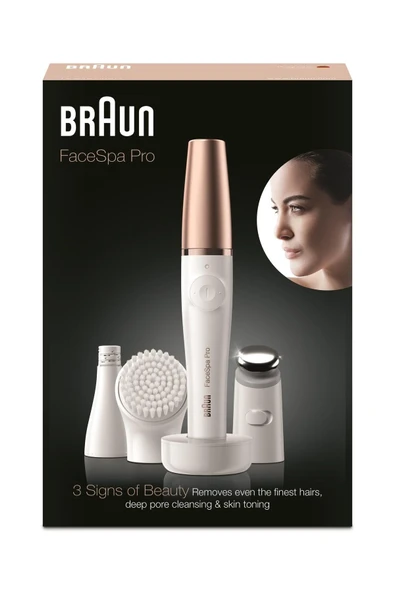 Braun Facespa Pro 911 Şarjlı Yüz Epilatörü 3ü 1 Arada Epilasyon Ve Cilt Bakım Seti - Resim 7