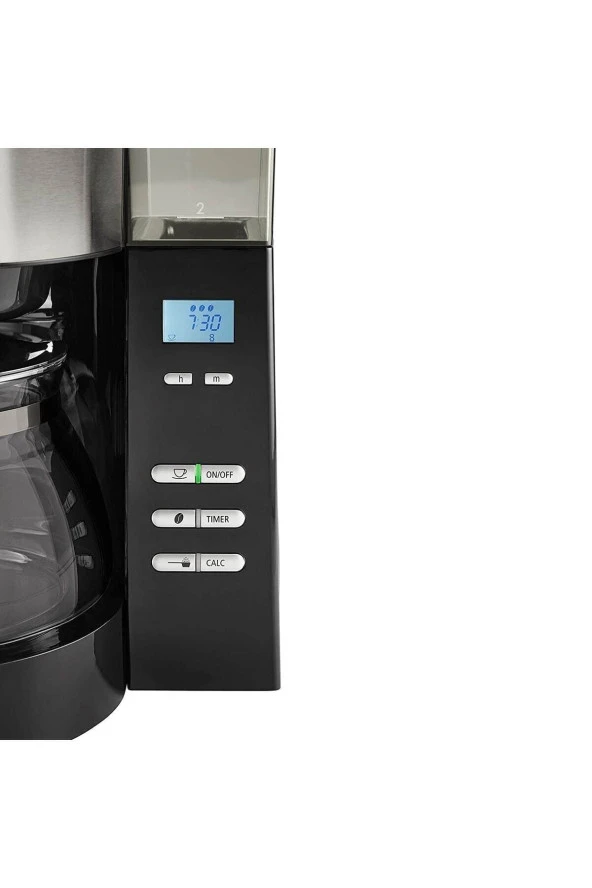melitta Aroma Fresh Paslanmaz Çelik Filtre Kahve Makinesi Siyah