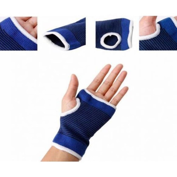 El Bilekliği 2'li Elastik Bilek Bandı Koruyucu Destek Bandajı Sporcu Bilekliği - 2