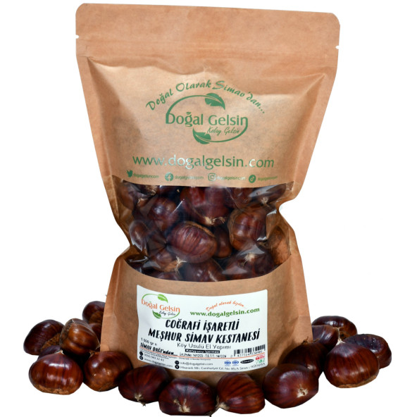 Doğal Gelsin Coğrafi İşaretli Meşhur Simav Kestanesi (Büyük Boy) - 1 Kg - 2