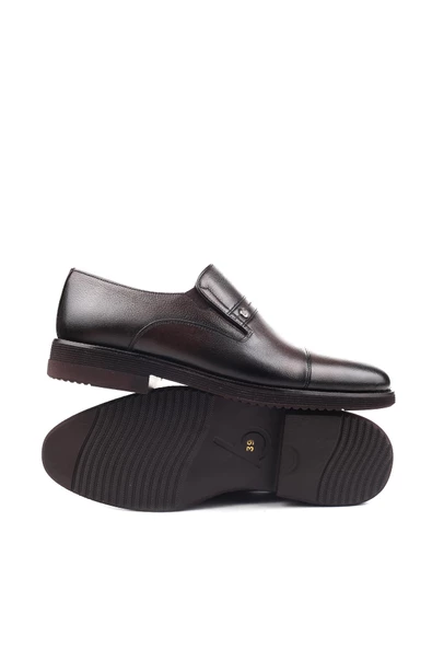 Benart 89 Hakiki Deri Bağcıksız Günlük Erkek Ayakkabı - Resim 10