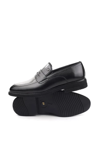 Benart 733 Hakiki Deri Bağcıksız Günlük Erkek Ayakkabı - Resim 7