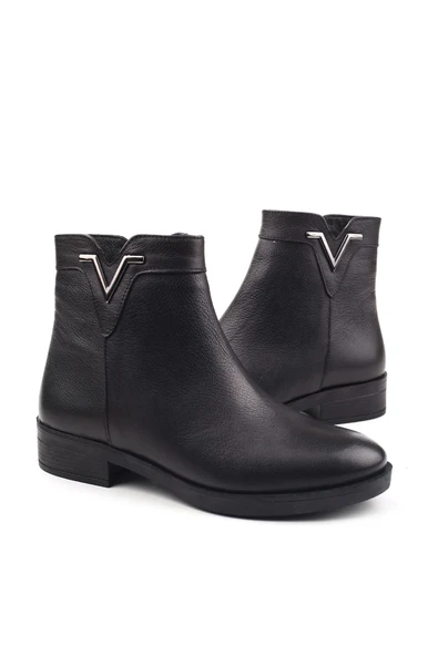 Castle Black 21893-1 Termo Taban Hakiki Deri Günlük Kadın Bot ürün görseli 1