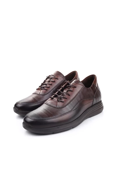 Benart 744 Deri Bağcıklı Günlük Erkek Ayakkabı - 4