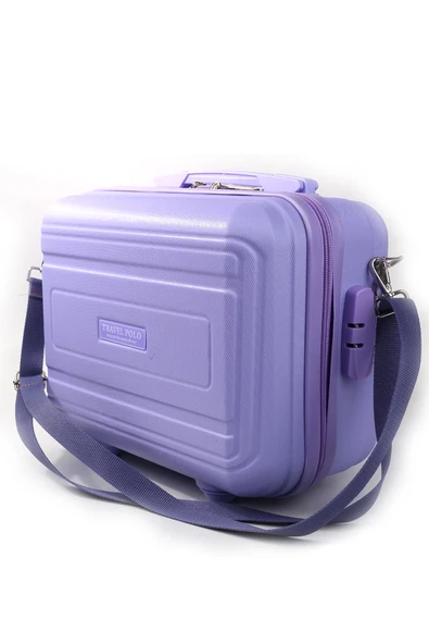 Travel Polo A1017 Kadın Makyaj El Valizi Seyahat Çantası - Resim 12