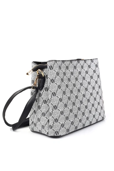 Armine 361-Nokta Baskılı Kadın El & Omuz Çantası - Resim 4