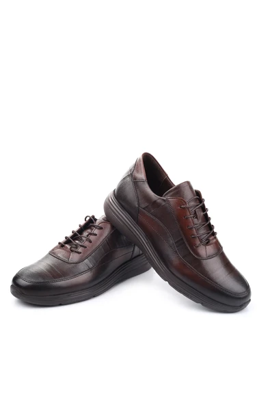 Benart 744 Deri Bağcıklı Günlük Erkek Ayakkabı - Resim 6