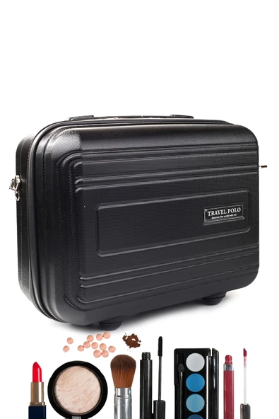Travel Polo A1017 Kadın Makyaj El Valizi Seyahat Çantası - Resim 2