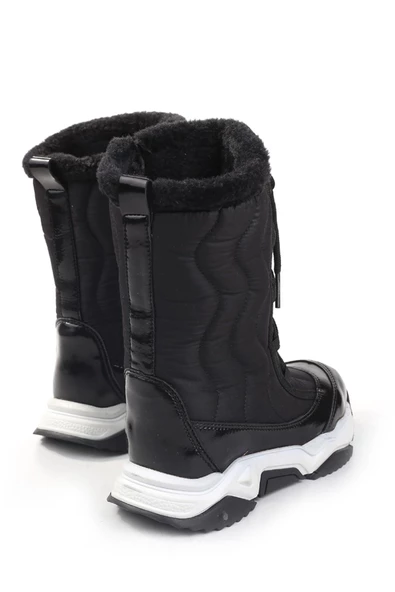 Walkenzo 5014 Kız Çocuk İçi Yünlü Termo Taban Kar Botu - 10
