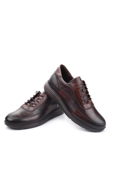 Benart 744 Deri Bağcıklı Günlük Erkek Ayakkabı - 6