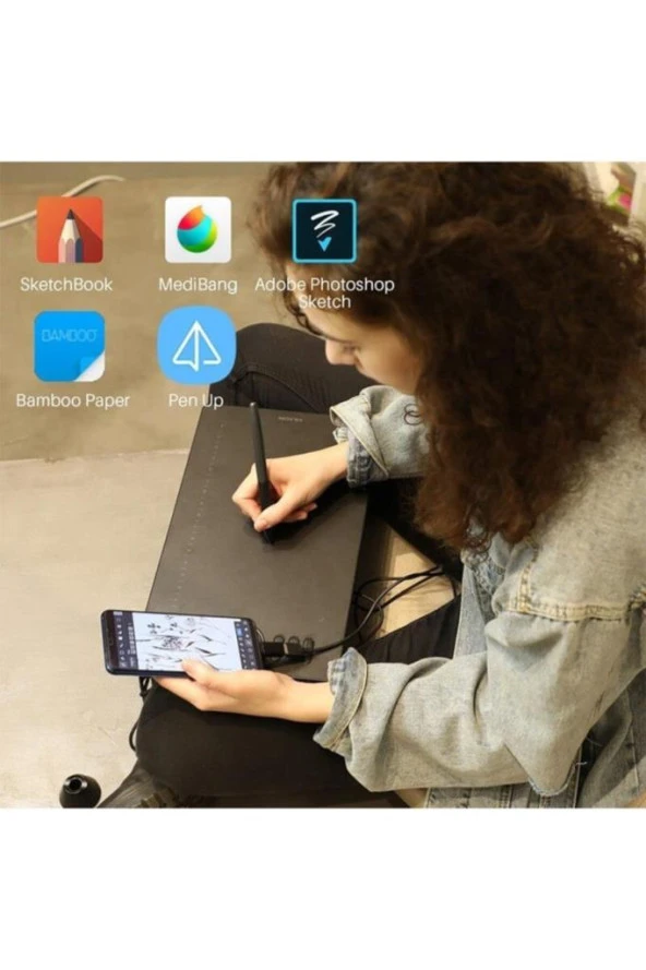 Huion HS610 10x6.25" Grafik Tablet - 2