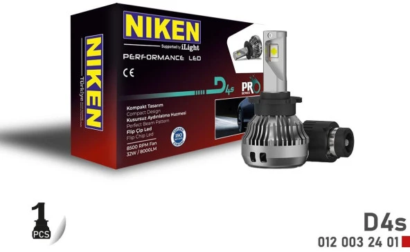 D4s Led Xenon Far Ampulü Pro 1 Ad Niken