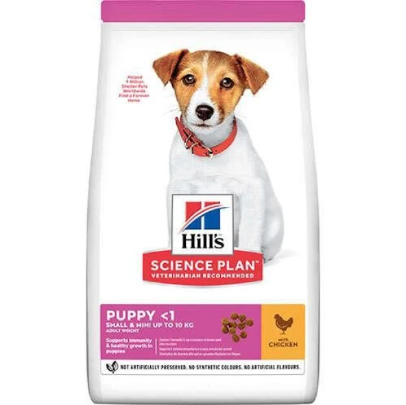 Hills Science Plan Small _ Miniature Tavuklu Yavru Köpek Maması 3 Kg