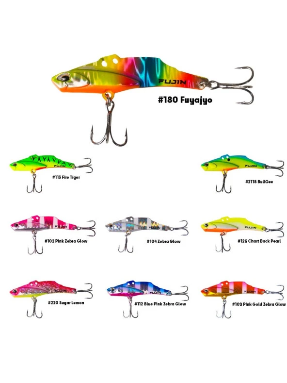 Fujin Metal Vibe 50mm 10gr Vibrasyon 113 Fire Tiger - Resim 2