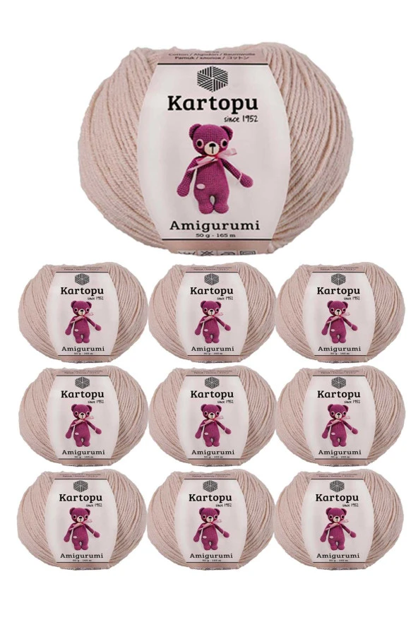 10 Adet Amigurumi El Örgü İpi 50gr 793