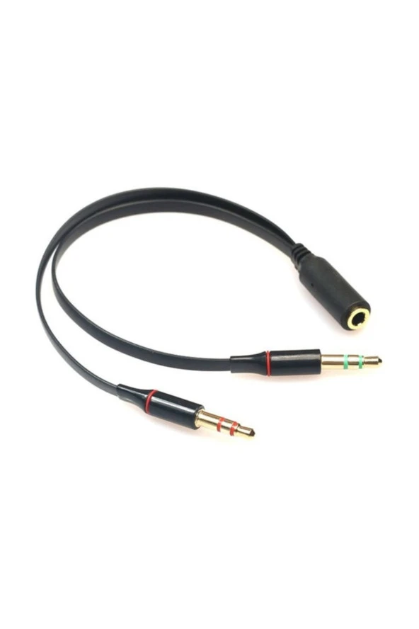 Ancheyn Kulaklık Mikrofon Ayırıcı 3.5mm Çevirici Switch Splitter 4457 - 3