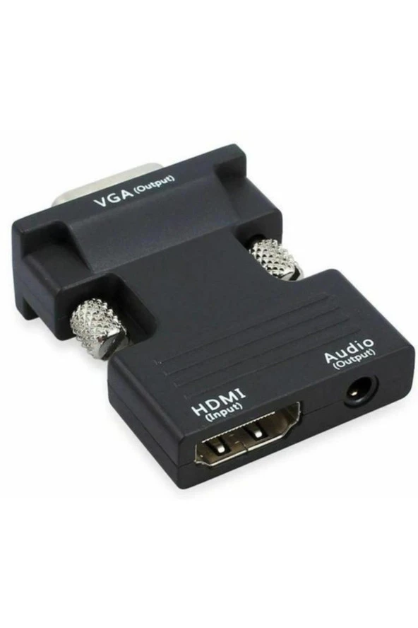 Ancheyn Ses Destekli HDMI to VGA Çevirici Dönüştürücü Adaptör 4499 - 2