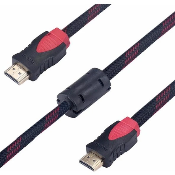 HDMI Kablosu Altın Uçlu 1.4b 3D 10 Metre HDMI Kablosu AL - 4241 - 2