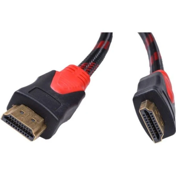HDMI Kablosu Altın Uçlu 1.4b 3D 10 Metre HDMI Kablosu AL - 4241 - 3