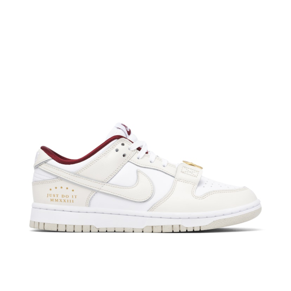 Dunk Low Just Do It White Sail