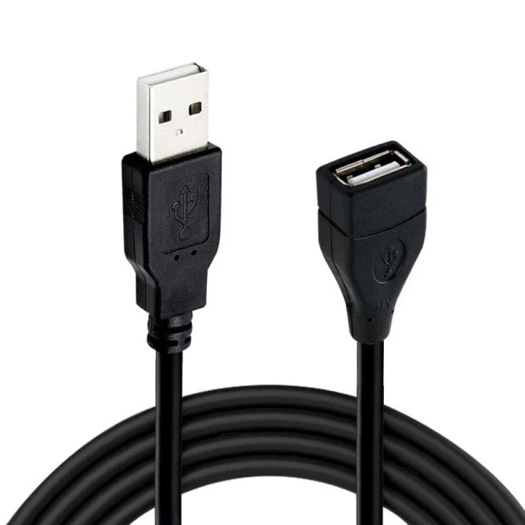 Ancheyn USB Uzatma Kablosu ve Veri Ara Bağlantı Kablosu 10 M Dişi Erkek - 4635 - 7
