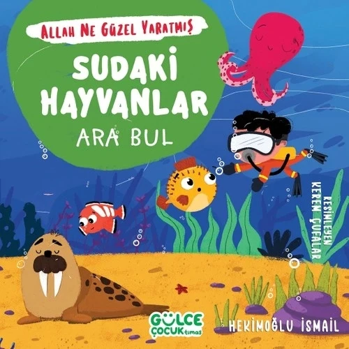 ALLAH NE GÜZEL YARATMIŞ ARA BUL 4 LÜ SET 2+YAŞ  GÜLCE ÇOCUK - 4