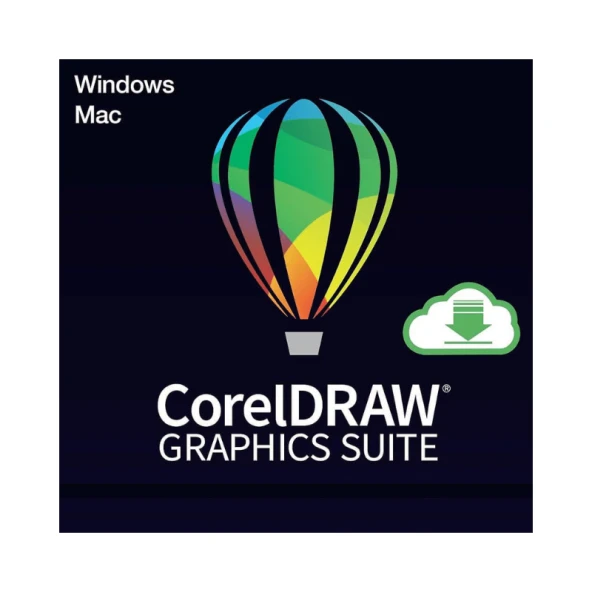 CorelDRAW Graphics Suite 2022 Ticari, MacOS  Ömür Boyu