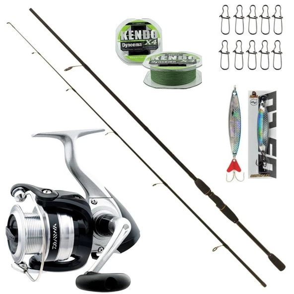 Daiwa Strikeforce 4000 Remixon Double Black 270Cm 20-40Gr Spin Olta Seti