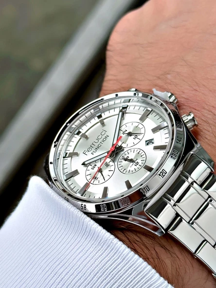 Ferrucci Function Çelik Kordon Erkek Kol Saati - Resim 2