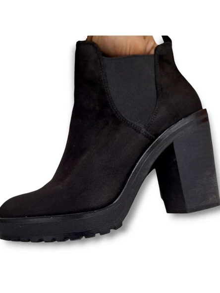 BERSHKA  SİYAH BOT - 2