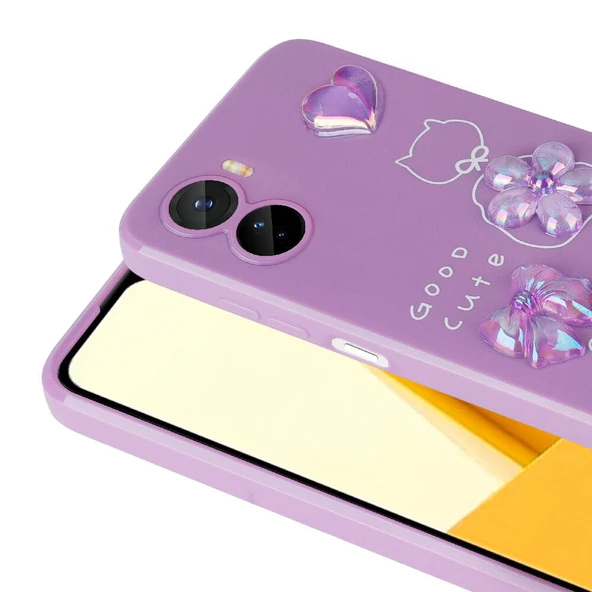 Vivo Y16 Kılıf Kabartma Figürlü Parlak Toys Oyuncak Silikon Kılıf - Resim 6