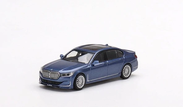 Mini Gt 471 1:64 BMW Alpina B7 xDrive Alpina Metalik Mavi Model Araba ürün görseli 1