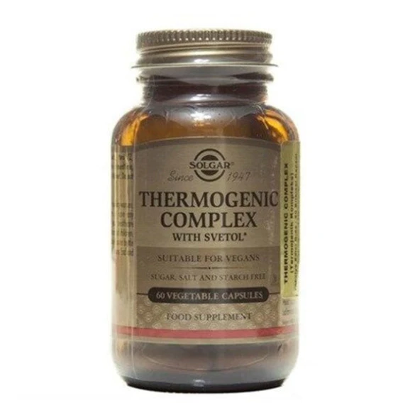 Solgar Thermogenic Complex with Svetol 60 Kapsül ürün görseli 1