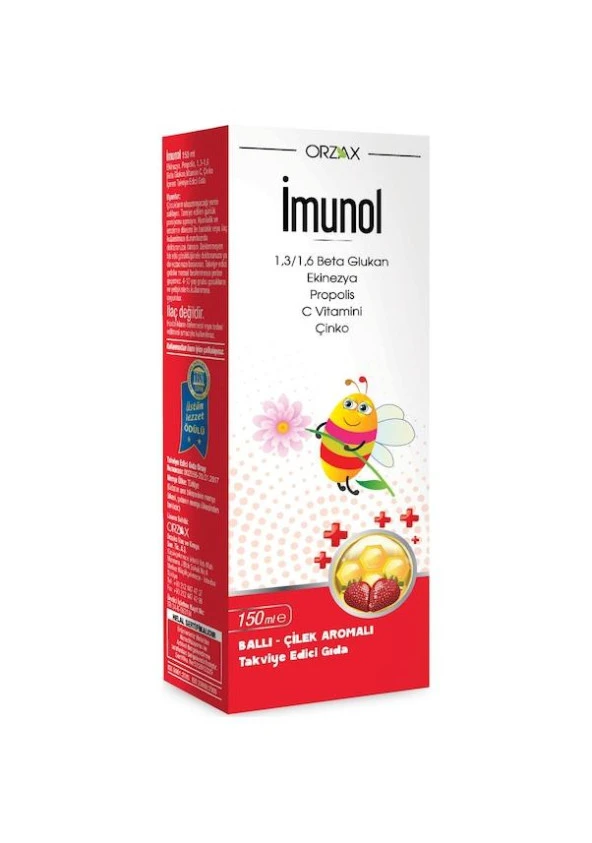 Orzax İmunol Şurup 150 ml 8697595870617
