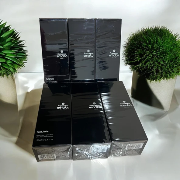 Smalto  Francesco  6 ADET Lİ  Full Choke Pour Homme Aftershave Sprey 100 ml  ERKEK