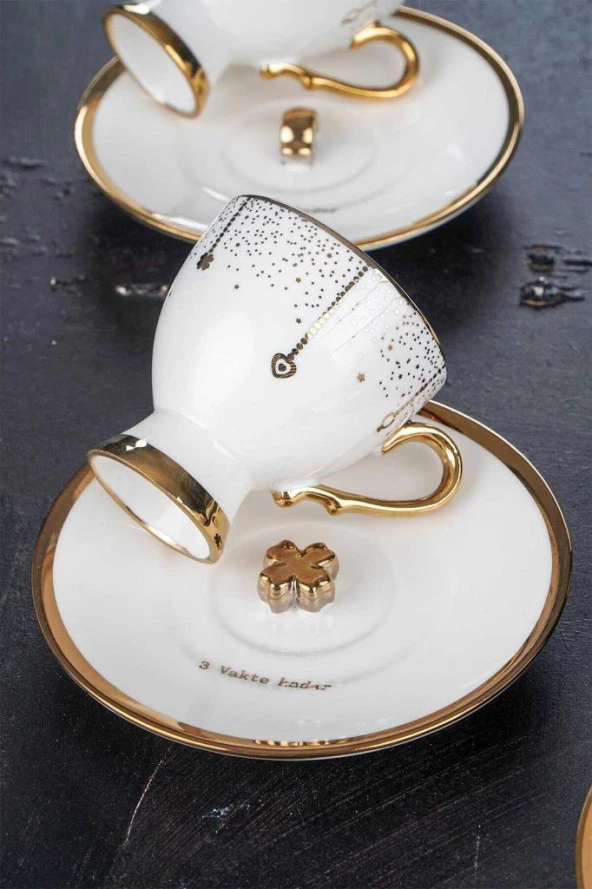 Acar 3 Vakte Kadar 6'lı Kahve Fincan Takımı SYT-22-0098 - 4