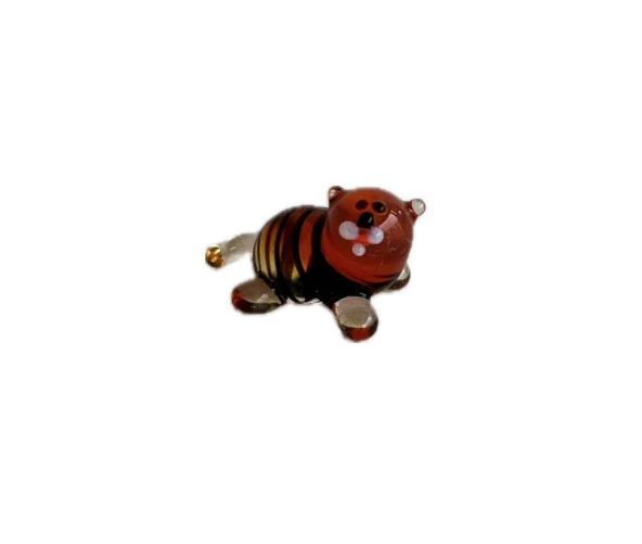 El Yapımı Mini Murano Cam Kunduz Biblo A152-03