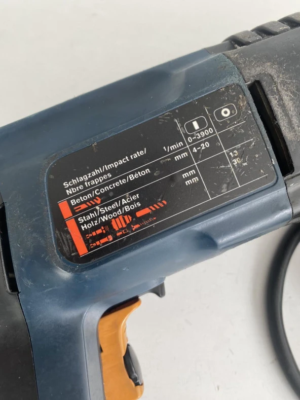 Bosch UBH 2/20 RLE Darbeli Matkap 500W 0611210503 2.El - 6