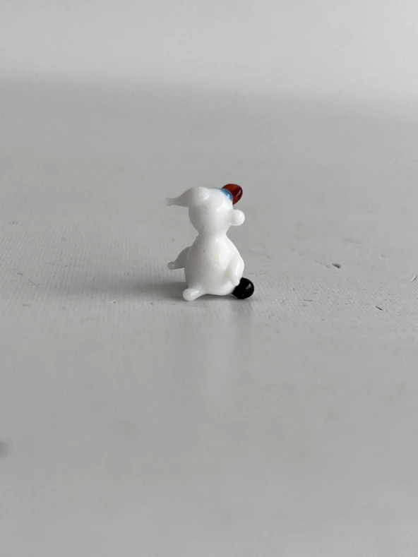 El Yapımı Mini Murano Cam Ördek Biblo A152-07 - Resim 3
