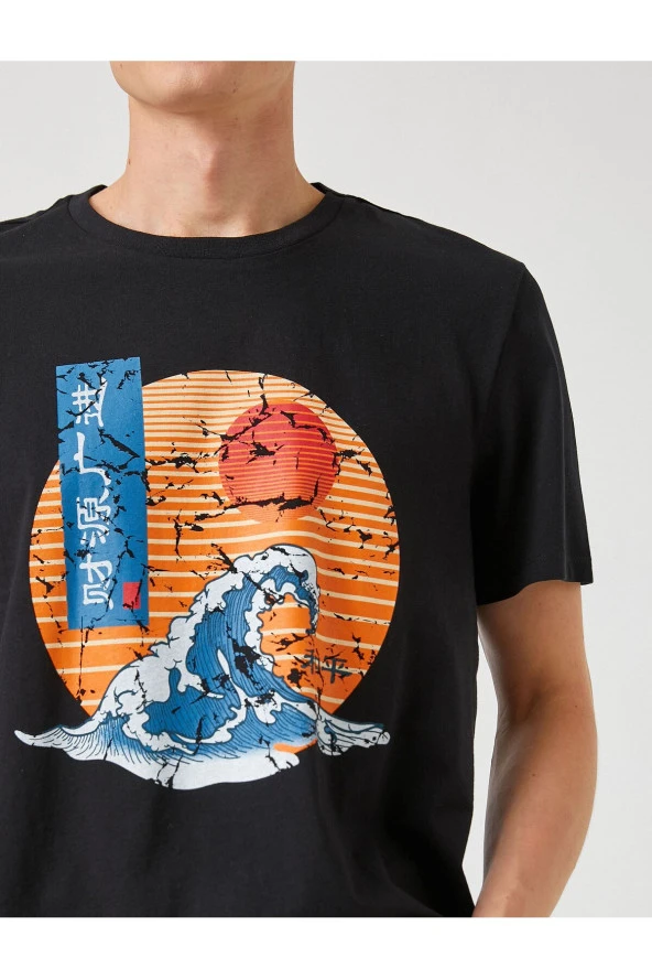 Japon Baskılı Tişört - Resim 5