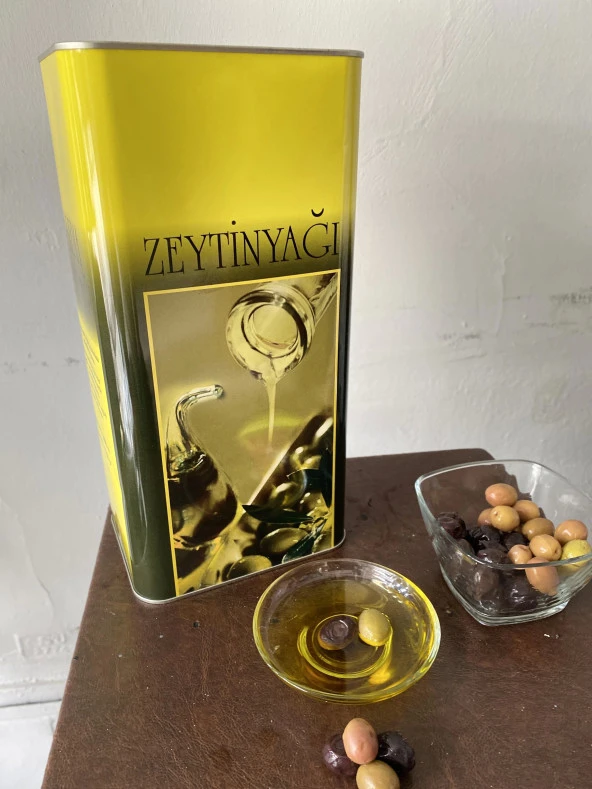 Zeytin yağı 5 lt naturel soğuk sıkım 0,2 dizem zeytinyağı Yeni Mahsül - 2
