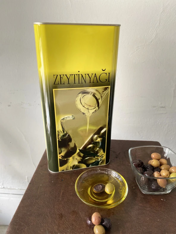 Zeytin yağı 5 lt naturel soğuk sıkım 0,2 dizem zeytinyağı Yeni Mahsül - 4