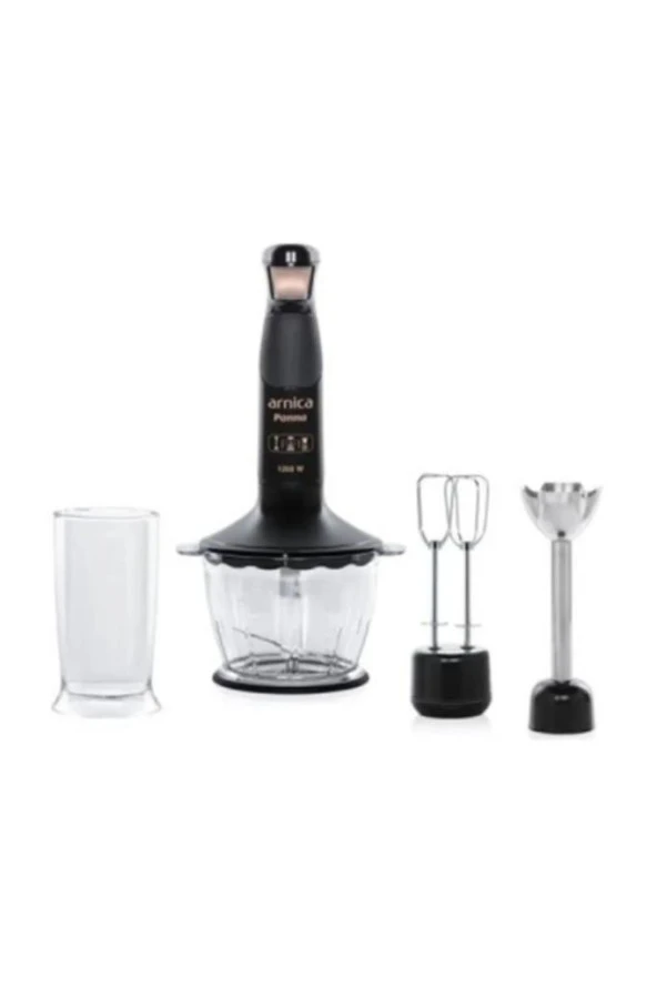 ARNİCA GH21560 PANNA EL BLENDER SETİ SİYAH