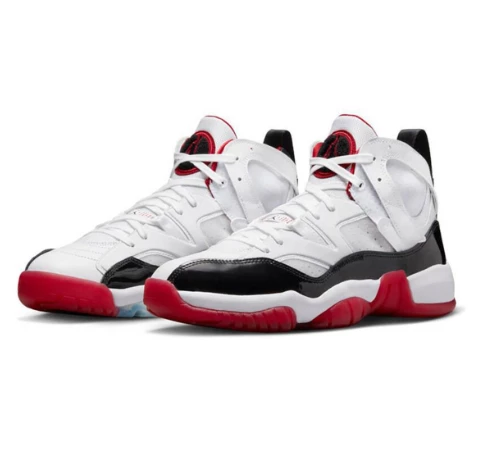 NIKE JUMPMAN TWO TREY BEYAZ ERKEK BASKETBOL AYAKKABISI DO1925106 E-118 - Resim 3