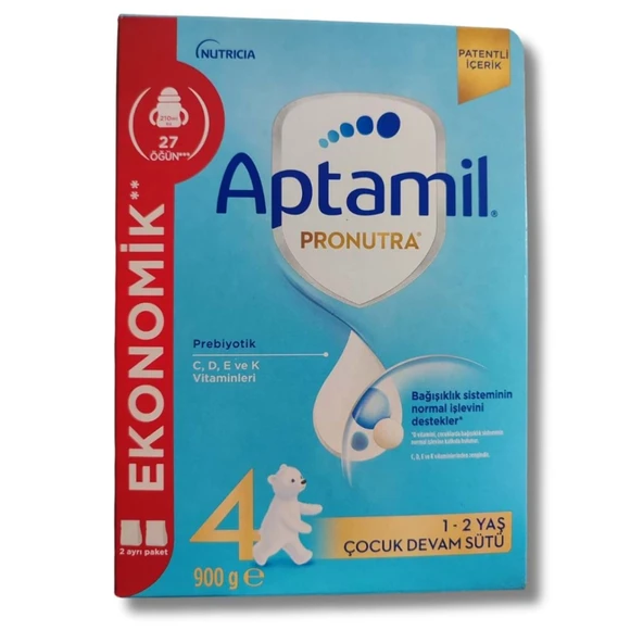 Aptamil 4 Çocuk Devam Sütü 900 gr