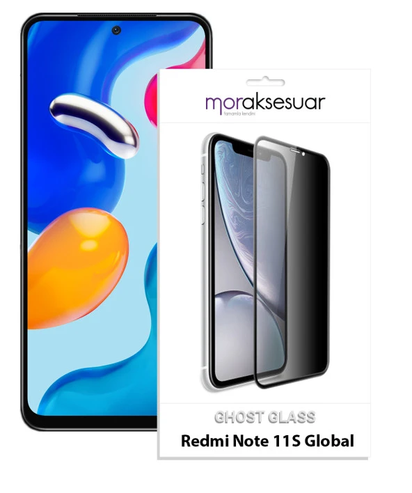 Xiaomi Redmi Note 11S Global Gizli Hayalet Ekran Koruyucu Kırılmaz Cam