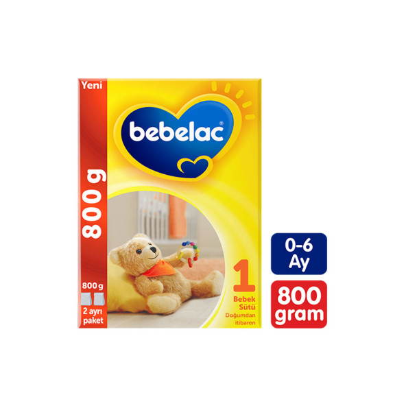 BEBELAC 1 NO BEBEK SÜTÜ 800 GR