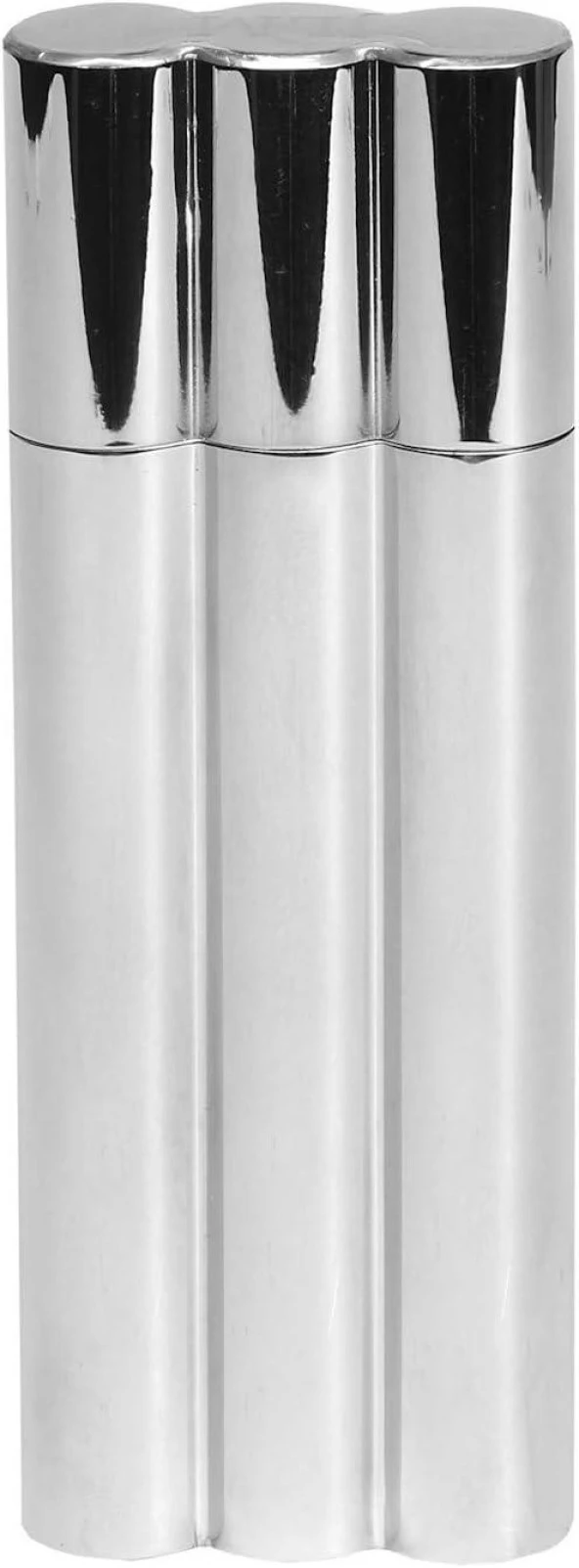 Perlotus 2 Oz- 60 cc Çelik Viski İçki Mataralı İkili Puro Kutusu - 2